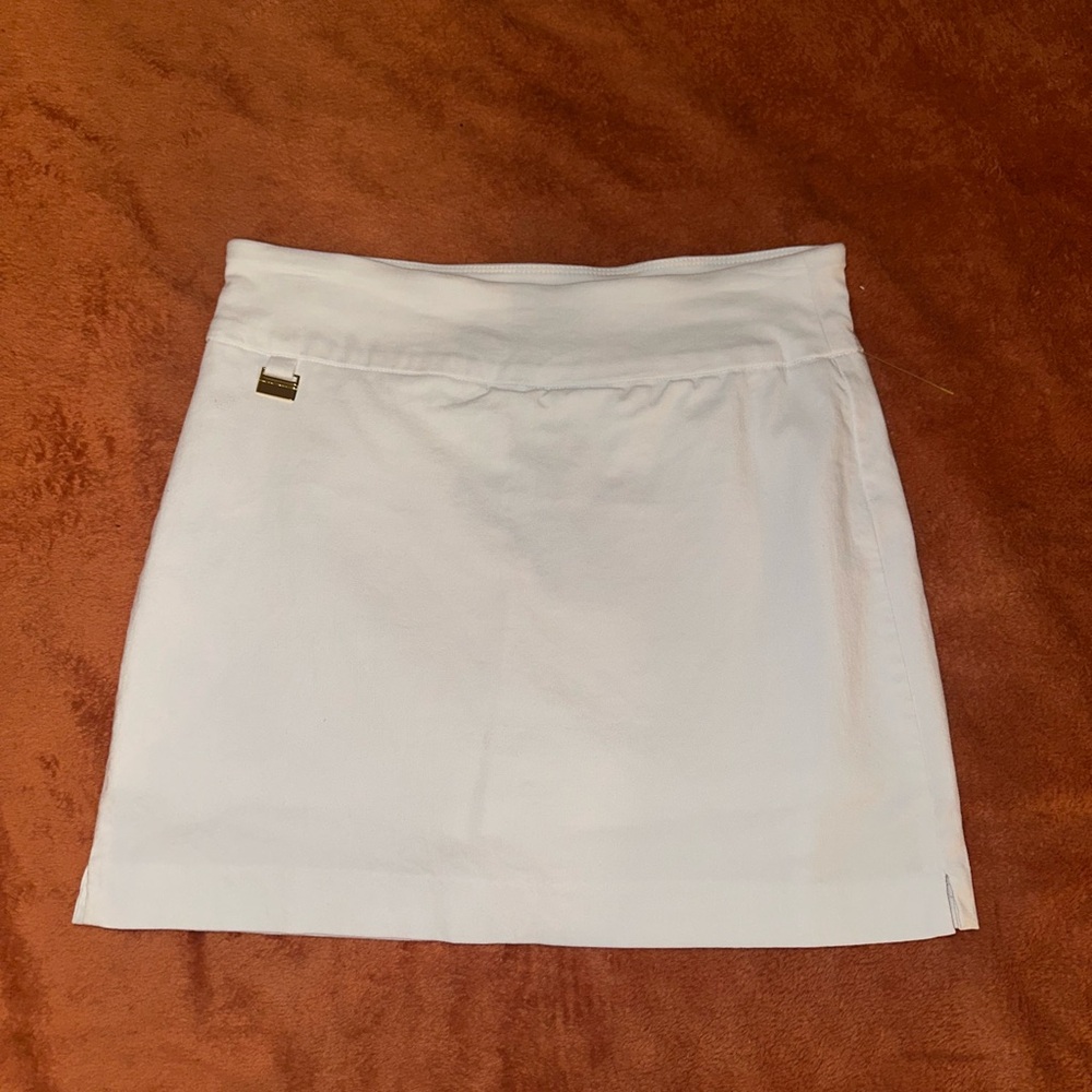 Elegant White Skort